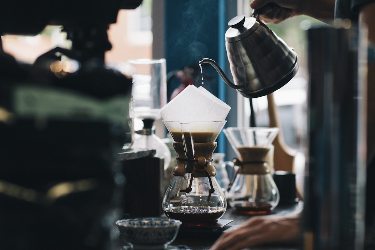 Warm honey-process Costa Rican coffee in cup